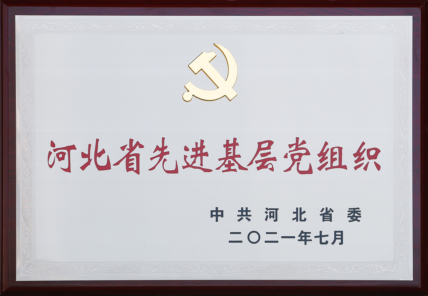 2021河北省先進(jìn)基層黨組織